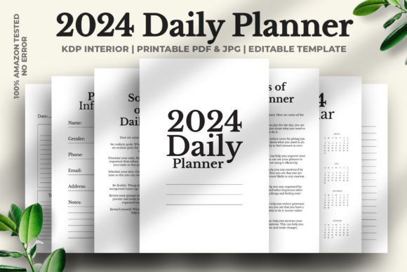 2024 Daily Planner KDP Interior: A Publisher’s Practical Guide