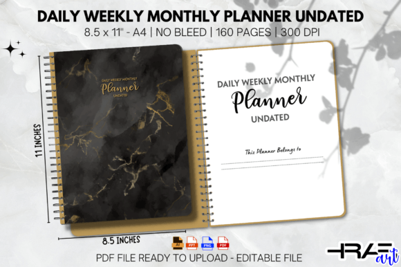 How an Undated Daily Weekly Monthly Planner Transforms the Way You Organize Life and Work