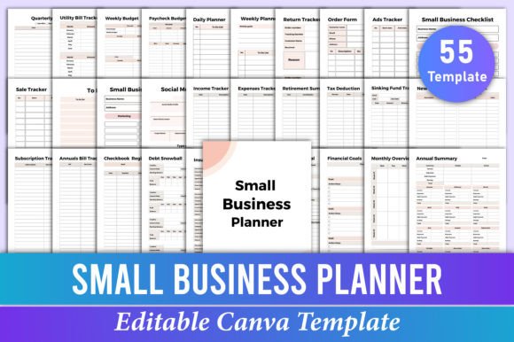 Master Your Business with an Editable Canva Planner