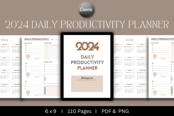 Understanding the 2024 Daily Productivity Planner KDP as a Practical Print-Ready Asset