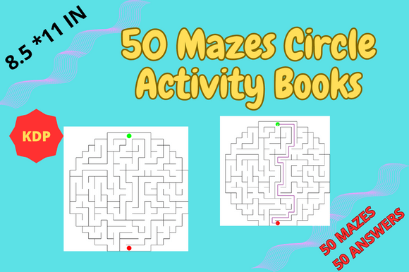 Unlocking Creativity and Focus: The Power of Circular Maze Activity Books for Kids